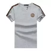 versace homme tshirts largest collection fashion v601 polo embroidery gris